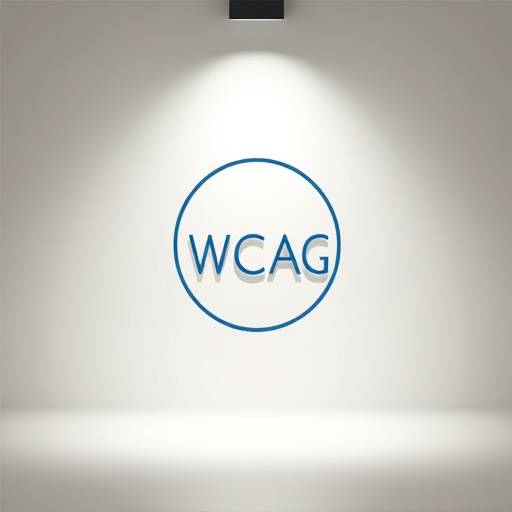 Logo das Diretrizes de Acessibilidade para Conteúdo Web (WCAG).